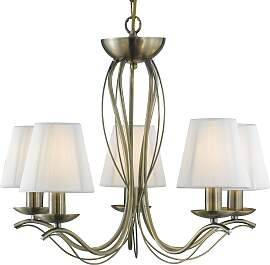 SEARCHLIGHT Kronleuchter "Andretti 5Lt