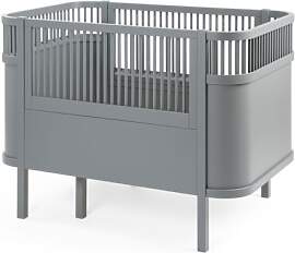 Sebra Babybett Baby & Junior Grau FSC  von