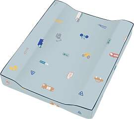 Sebra Wickelauflage Little Driver blau  von Sebra