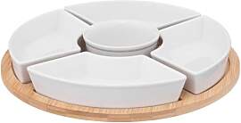Secret de Gourmet - Aperitifset White rund