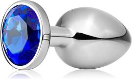 Secret play Pleasure Plug L Butt-Plug blue 9,5 cm