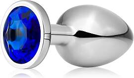 Secret play Pleasure Plug M Butt-Plug blue 8,2 cm