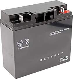 SECURA Gel-Batterie 12V 20Ah kompatibel mit Viking 