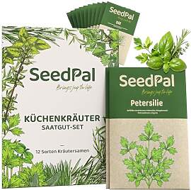 SeedPal Kräutersamen Set - 12 Beliebtesten