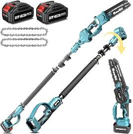 SEESII 2-in-1 Akku Astsäge & Mini Kettensäge 