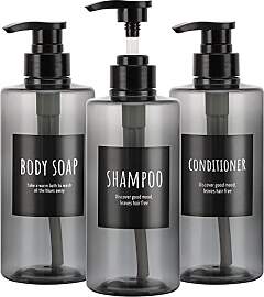 Segbeauty Nachfüllbare Shampoo-Flaschen, 500 ml