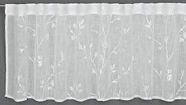 Sehlbach Bistrogardine Stickerei, Natur, 140 x 45