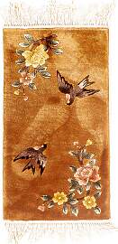 Seidenteppich - China Seide 54 x 32 cm Fußmatte