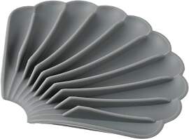 Seifenablage in Muschelform aus Silikon,
