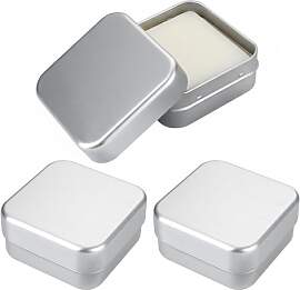 Seifendose Reise, DREI Aluminium Seifenboxen Mit