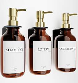 Seifenspender Wandbefestigung, Shampoo Flaschen