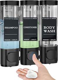 Seifenspender Wandbefestigung, Shampoo Spender