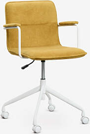 Seifert Schreibtischstuhl Mit Rollen Und Armlehnen 