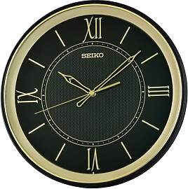 Seiko Clocks Wanduhr QXA834K, Schwarz