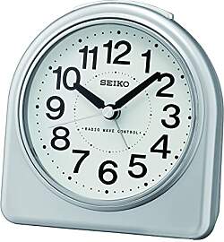 Seiko Wecker Kunststoff Silber QHR204S