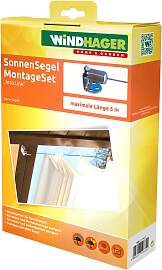 Seilspanngarnitur WINDHAGER, silber