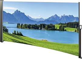 Seitenmarkise mit Fotodruck BERGE