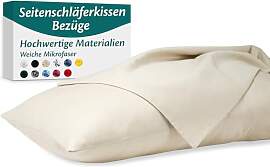 Seitenschläferkissen Bezug 40 x 145 –