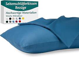Seitenschläferkissen Bezug 40 x 145 –