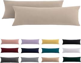 Seitenschläferkissen Bezug 40x145 2er Set -