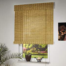 Seitenzugrollo LIEDECO Gr. 4, beige (naturfarben), 