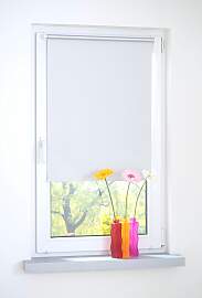 Seitenzugrollo LIEDECO Gr. 6, weiß, B:90cm