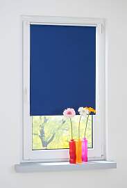 Seitenzugrollo LIEDECO Gr. 8, blau, B:120cm