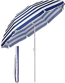 Sekey 160 cm Sonnenschirm Strand mit Schutzhülle