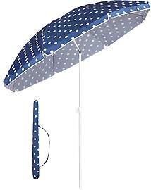 Sekey 160 cm Sonnenschirm Strand mit Schutzhülle