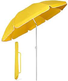 Sekey 160 cm Sonnenschirm Strand mit Schutzhülle