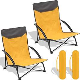 Sekey 2er Set Strandstuhl Klappbar Leicht mit