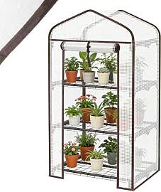 Sekey Mini Tomatengewächshaus 3 Etagen,