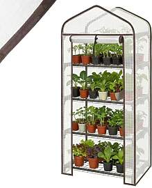 Sekey Mini Tomatengewächshaus 4 Etagen,