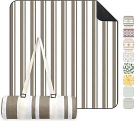 Sekey Picknickdecke Wasserdicht 200x200 cm,