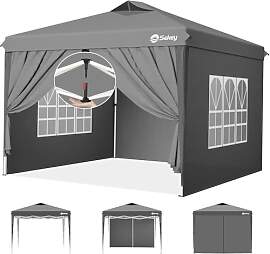 Sekey Pop Up Pavillon 3x3 Wasserdicht Stabil