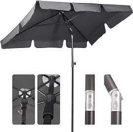 Sekey Sonnenschirm Balkon 2-in-1 SET |