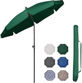 Sekey Sonnenschirm Balkon 200cm mit Schutzhülle