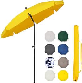 Sekey Sonnenschirm Balkon 200cm mit Schutzhülle