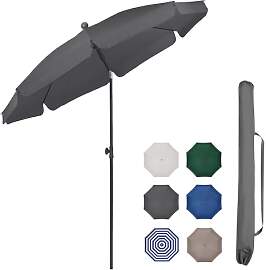 Sekey Sonnenschirm Balkon 200cm mit Schutzhülle