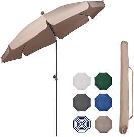 Sekey Sonnenschirm Balkon 200cm mit Schutzhülle