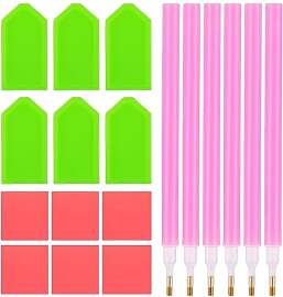 Sekfpnk 18 Stück Diamond Painting Zubehör Kit,