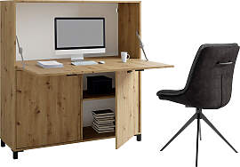 Sekretär BYLIVING "Montana", braun