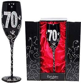 Sektglas (Shampoo) als originelles Geschenk zum