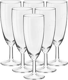Sektglas VAN WELL "Sektgläser geeicht