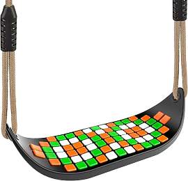 SELEWARE Schaukel Outdoor Kinder Schaukelsitz -