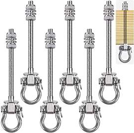 SELEWARE Set of 4 Deckenhaken Schwerlast
