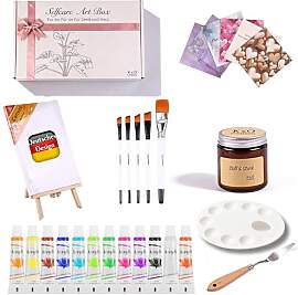 Selfcare ArtBox – Kreatives Malset zum Malen,
