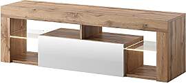 Selsey Bianko - TV-Lowboard / TV-Schrank in