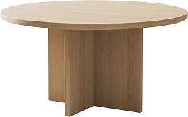 Selsey OVO - Couchtisch rund 76x76 cm Holzoptik