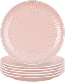 Seltmann Weiden Amina Rosé Brotteller 6er Set, 16 